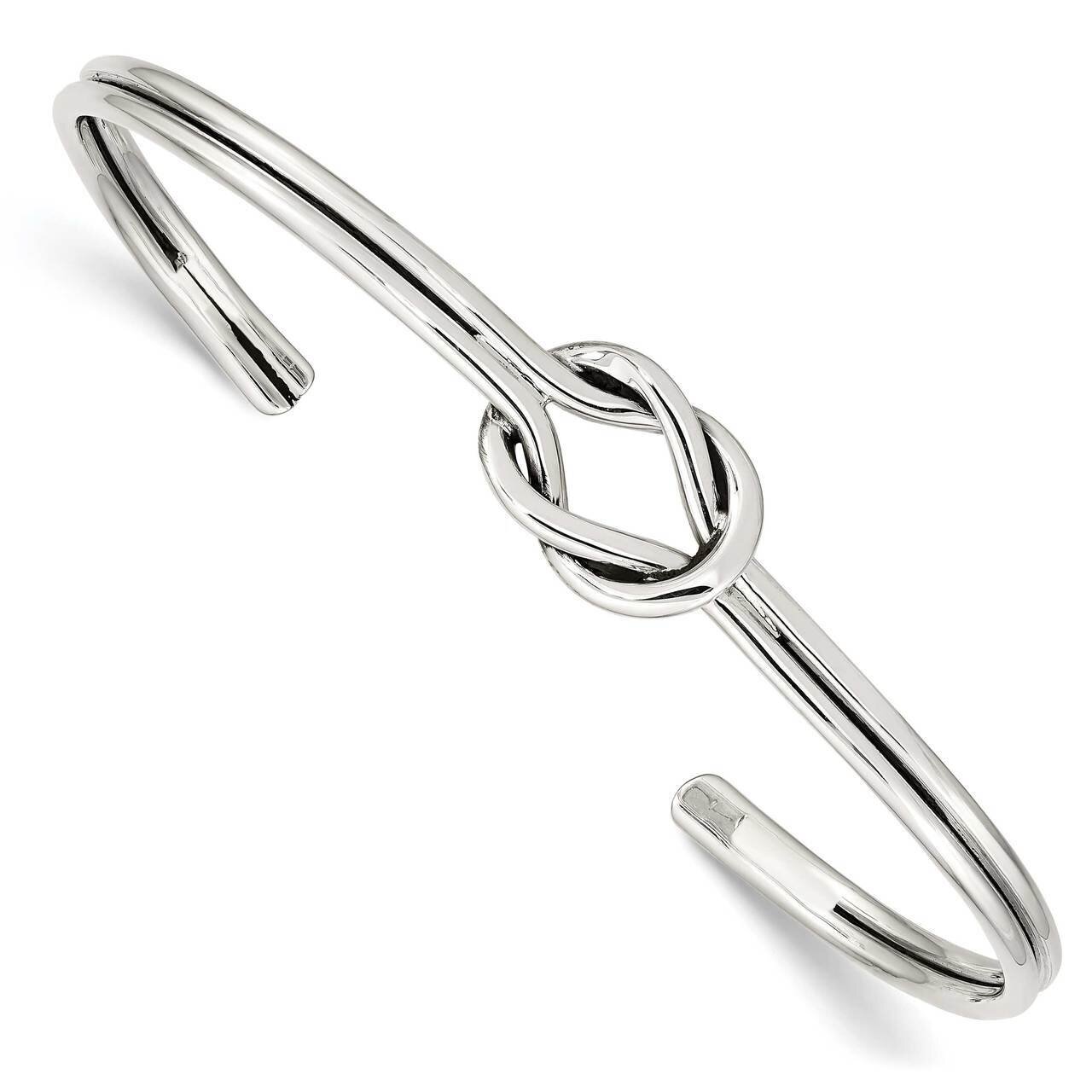 Knot Bangle Sterling Silver QB1245, MPN: QB1245, 886774105956