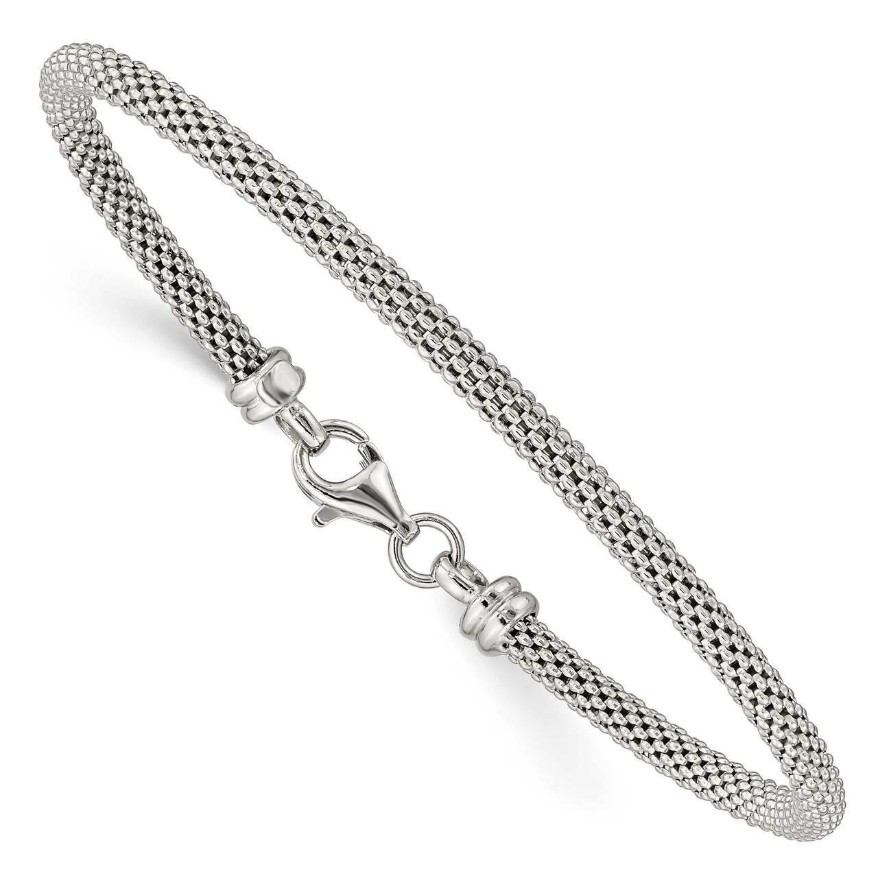 Clasp Bangle Sterling Silver Textured QB1252, MPN: QB1252, 886774097268