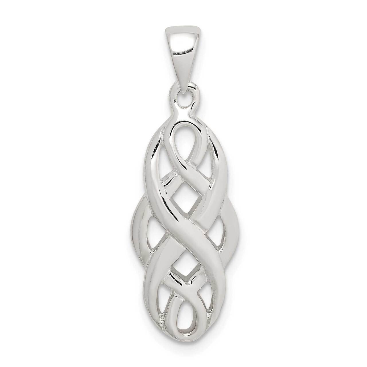 Celtic Pendant Sterling Silver Polished QC9557, MPN: QC9557, 886774116334