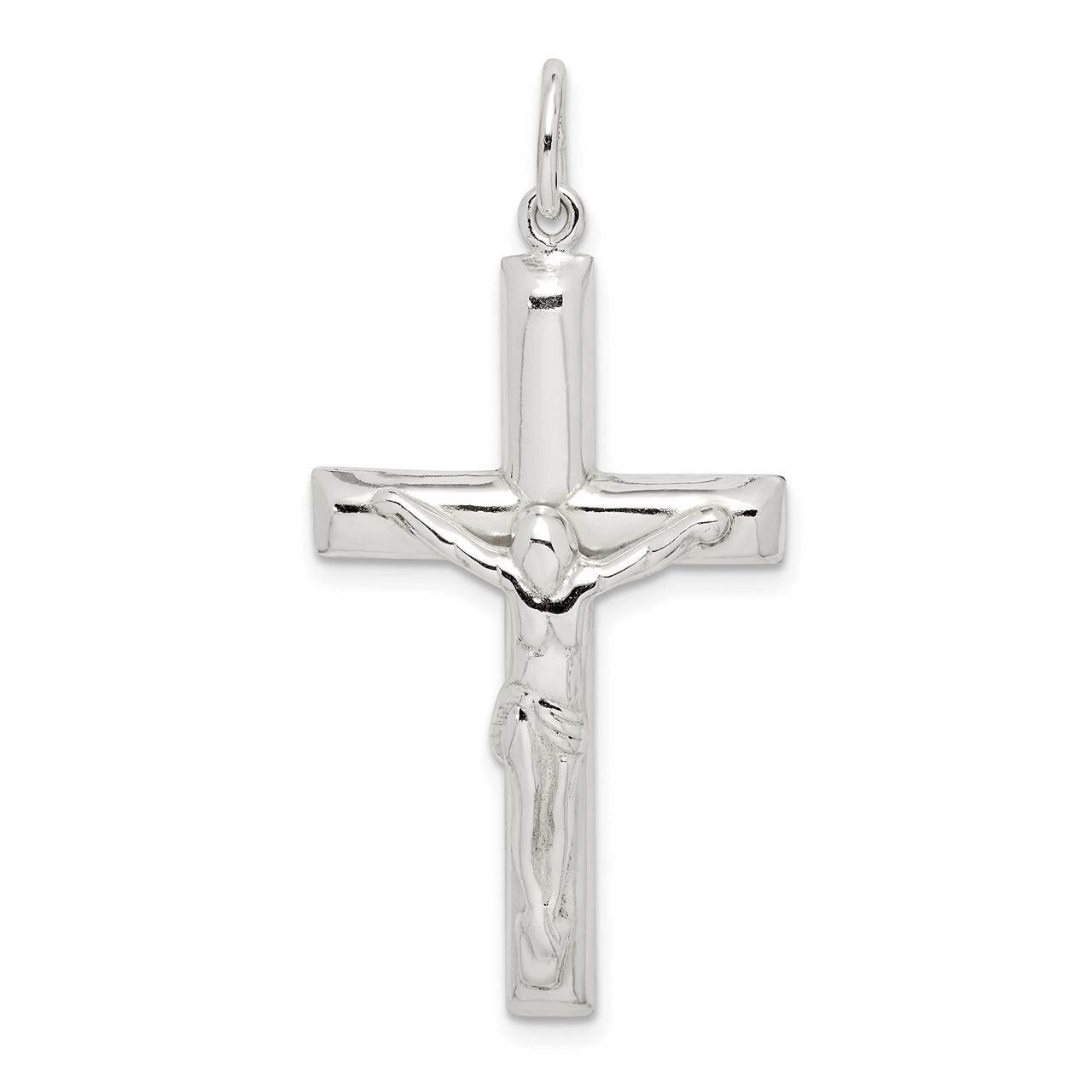 Crucifix Pendant Sterling Silver QC9677