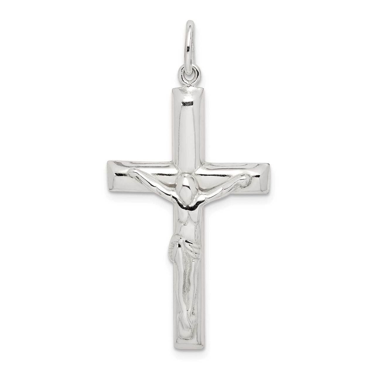 Crucifix Pendant Sterling Silver QC9677, MPN: QC9677, 886774080055