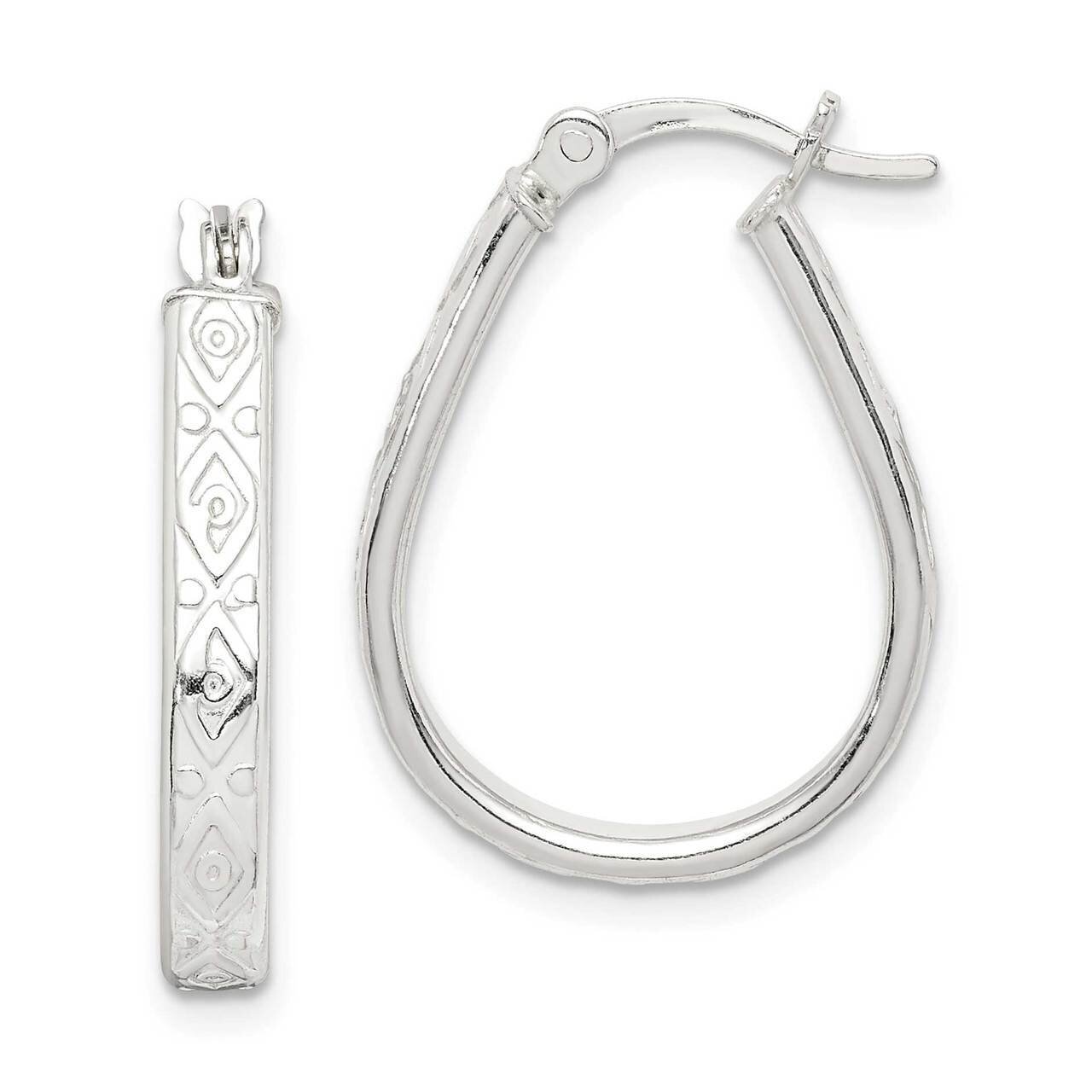 Hoop Earrings Sterling Silver QE14547, MPN: QE14547, 886774003658