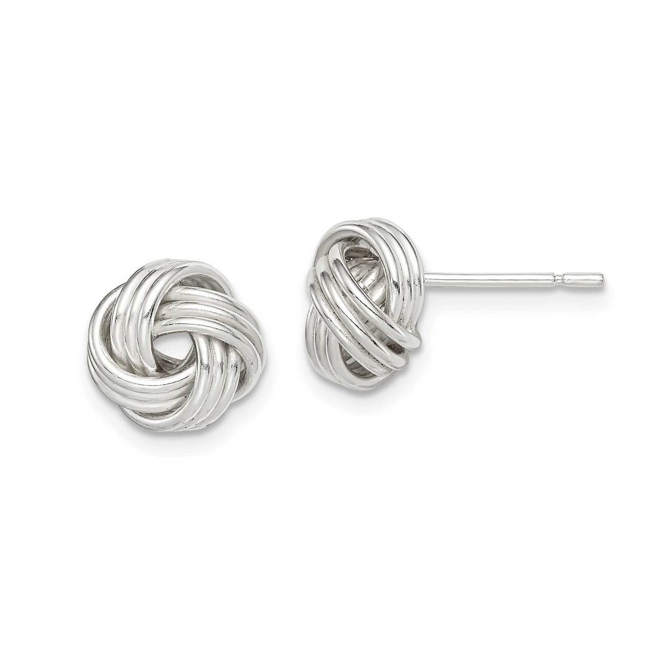 Love Knot Post Earrings Sterling Silver QE14619, MPN: QE14619, 883957962115