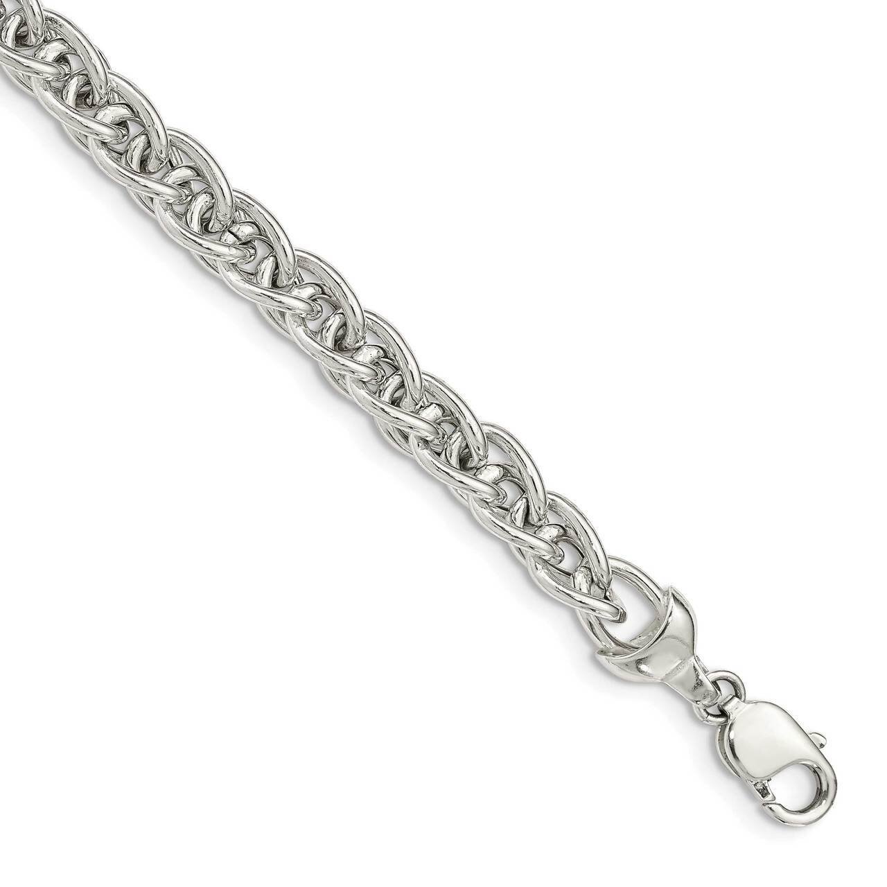 Link Bracelet Sterling Silver Polished QG4840-8, MPN: QG4840-8, 886774022819