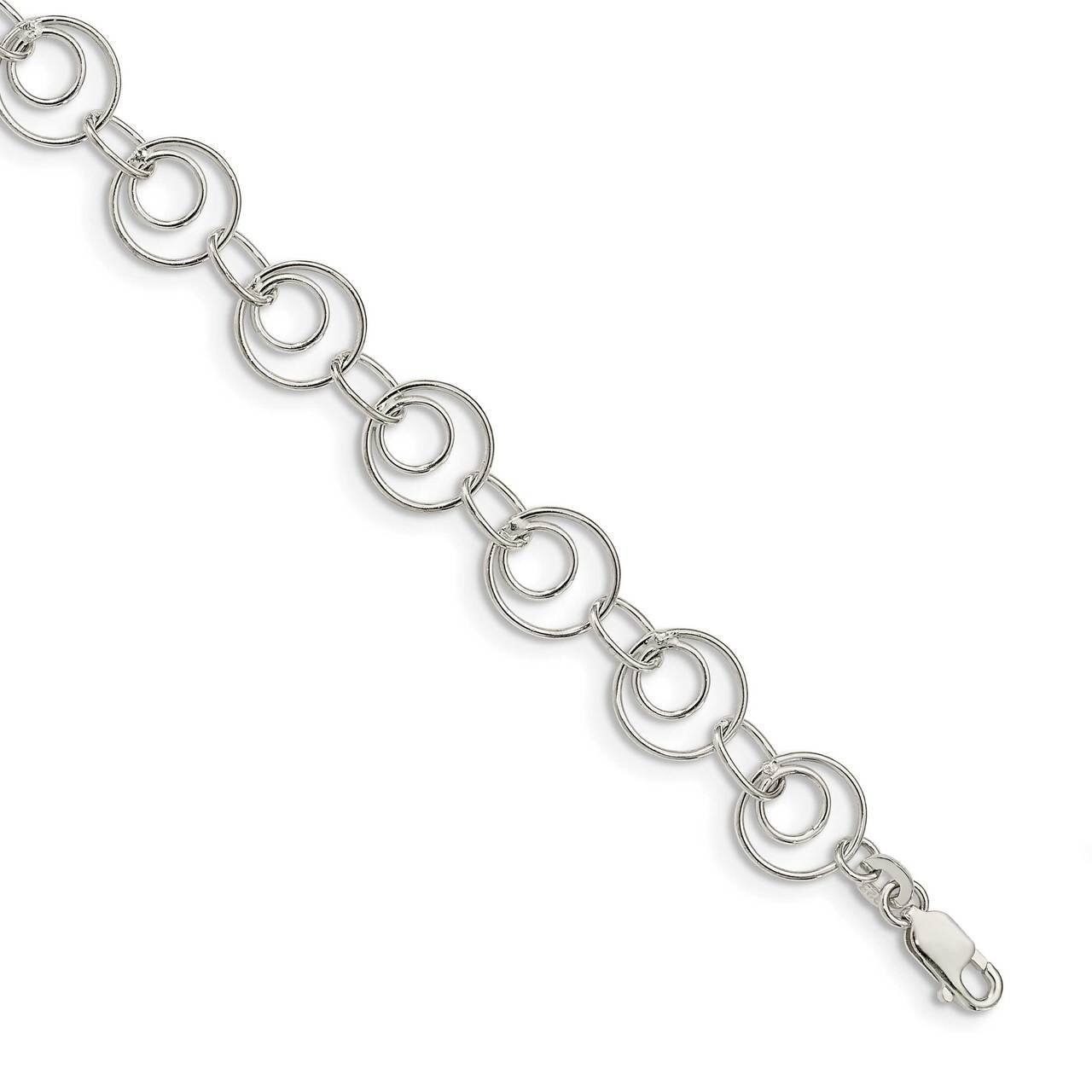 Linked Bracelet Sterling Silver QG5027-7.5, MPN: QG5027-7.5, 886774092232