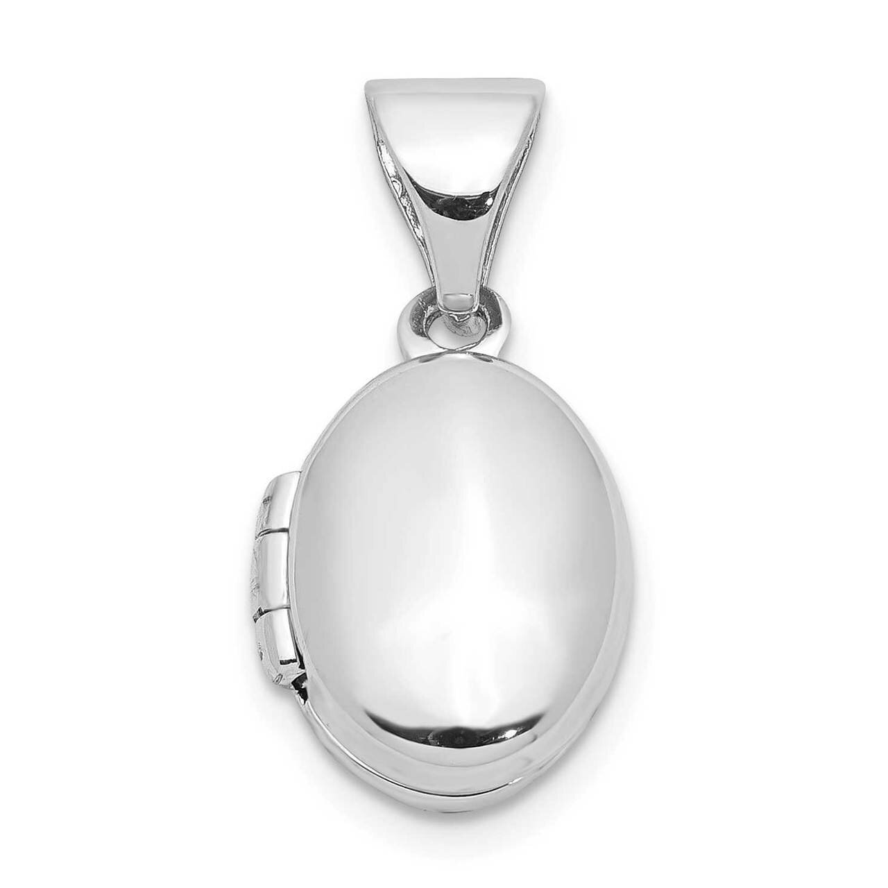 Infant 12mm Oval Locket Sterling Silver QLS929, MPN: QLS929, 886774122717