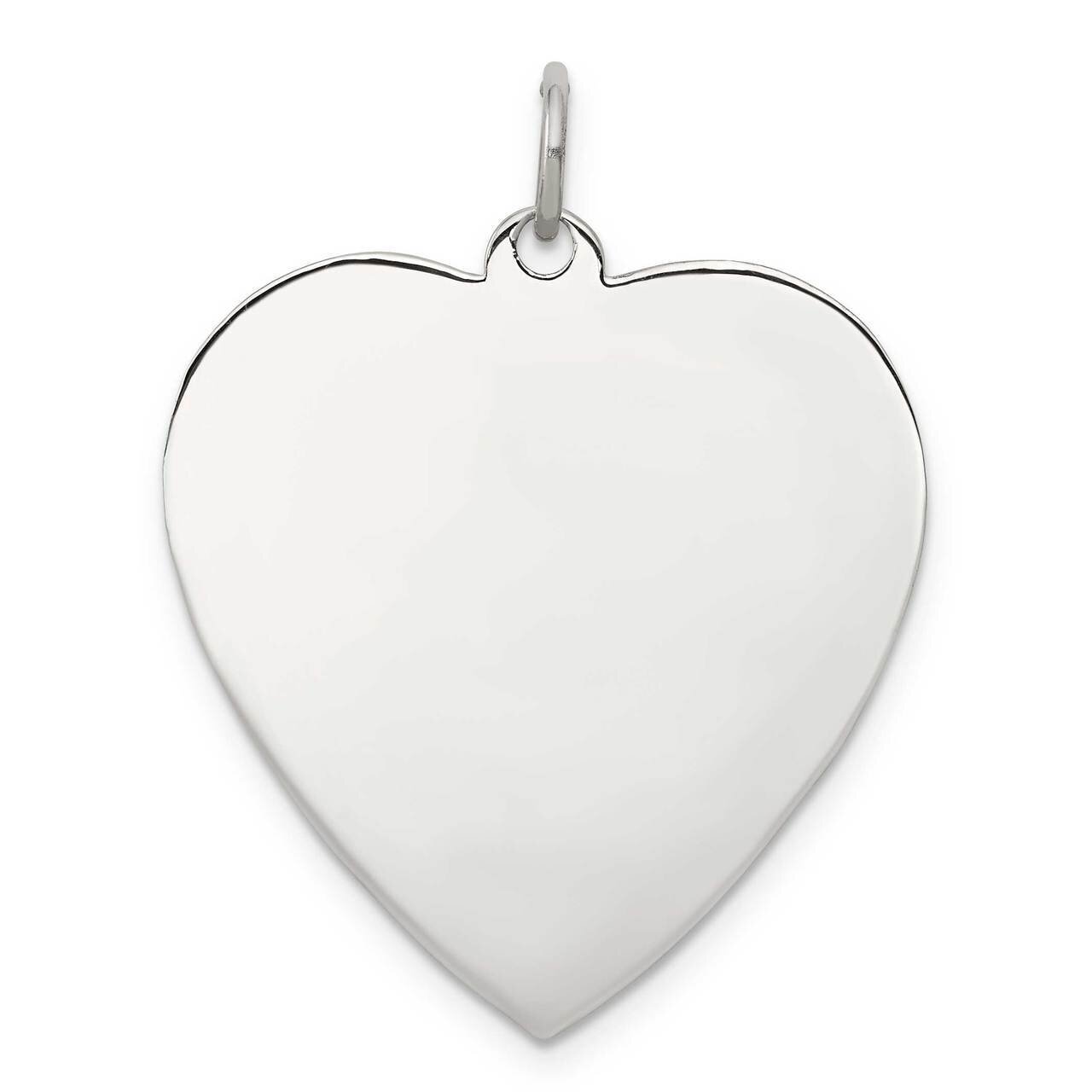 RG Plated Engraveable Heart Polished Front/Satin Back Disc Sterling Silver QM394, MPN: QM394, 88395…