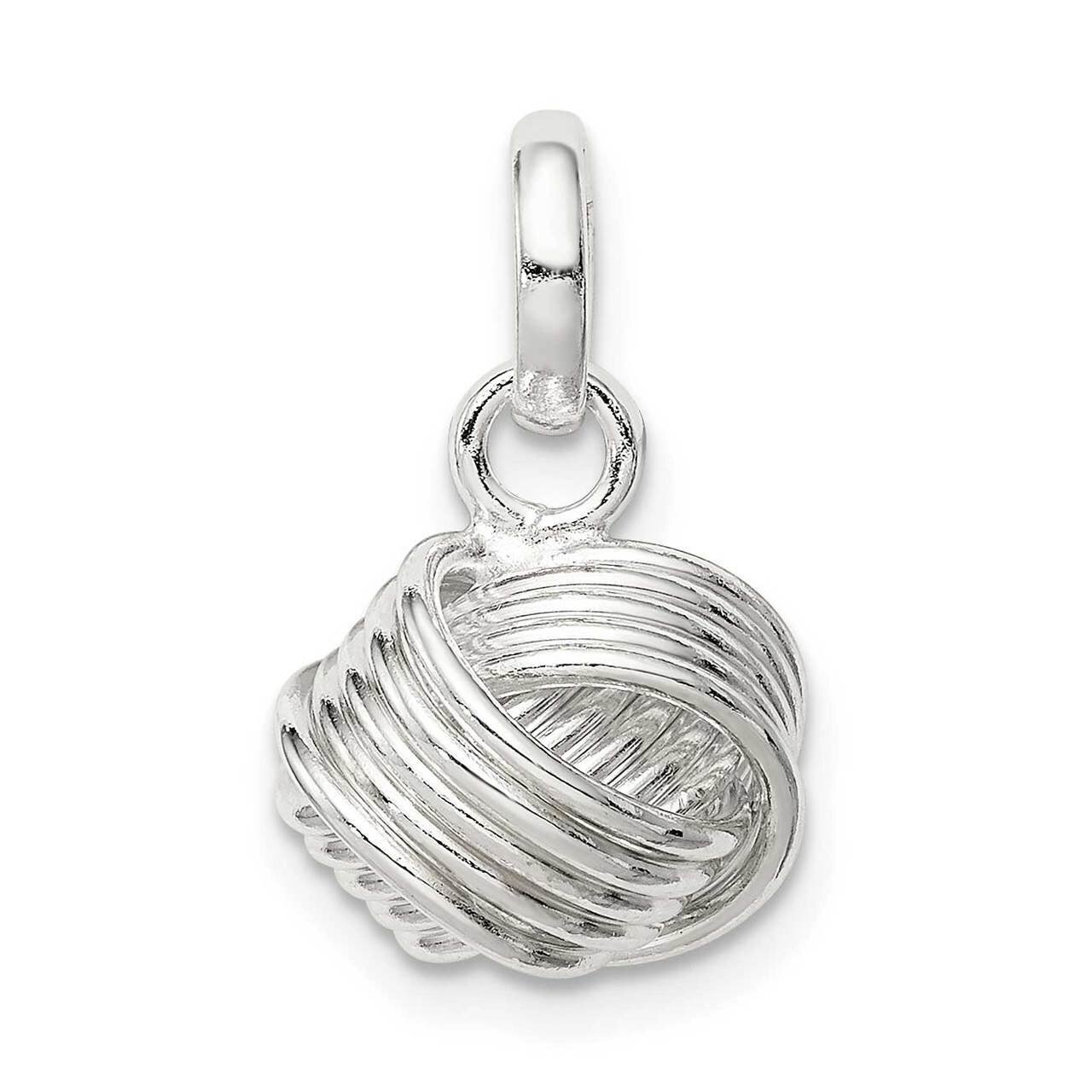 Love Knot Small Pendant Sterling Silver QP5153