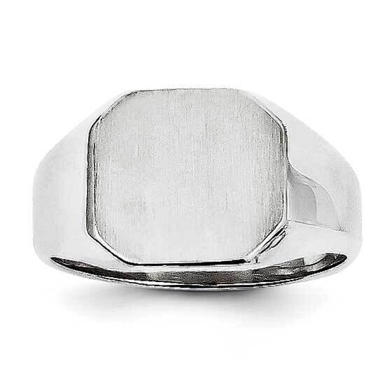 Signet Ring 14k White Gold RS620, MPN: RS620, 191101560880