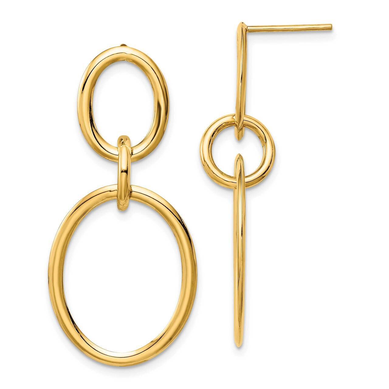 Hoop Earrings 14k Gold TL1163, MPN: TL1163, 191101983177