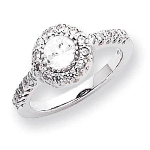 5mm Cubic ZirconiDiamond Ring 14k White Gold X9641CZ_AA, MPN: X9641CZ_AA, 883957371931