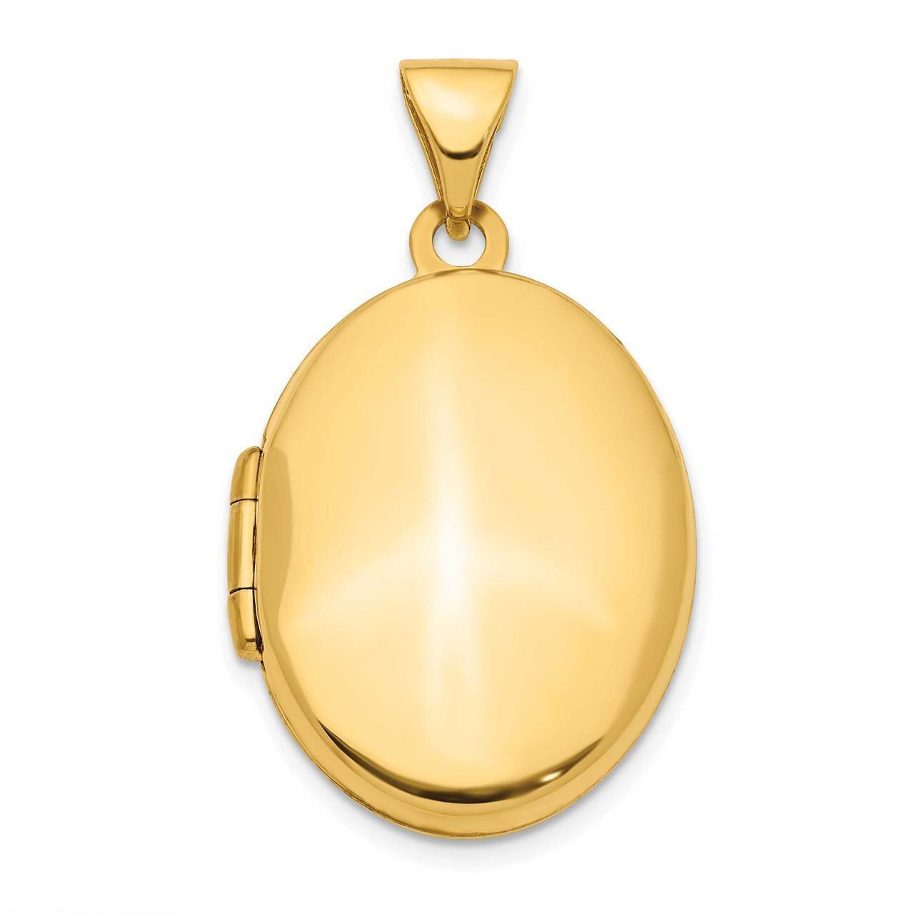 21mm Oval Locket Pendant 14k Gold XL776, MPN: XL776, 886774104973