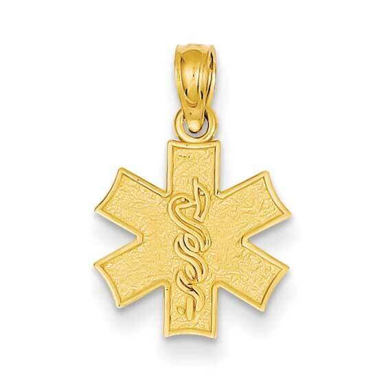 Medical Jewelry Symbol Pendant 14k Gold XM524, MPN: XM524, 637218052912