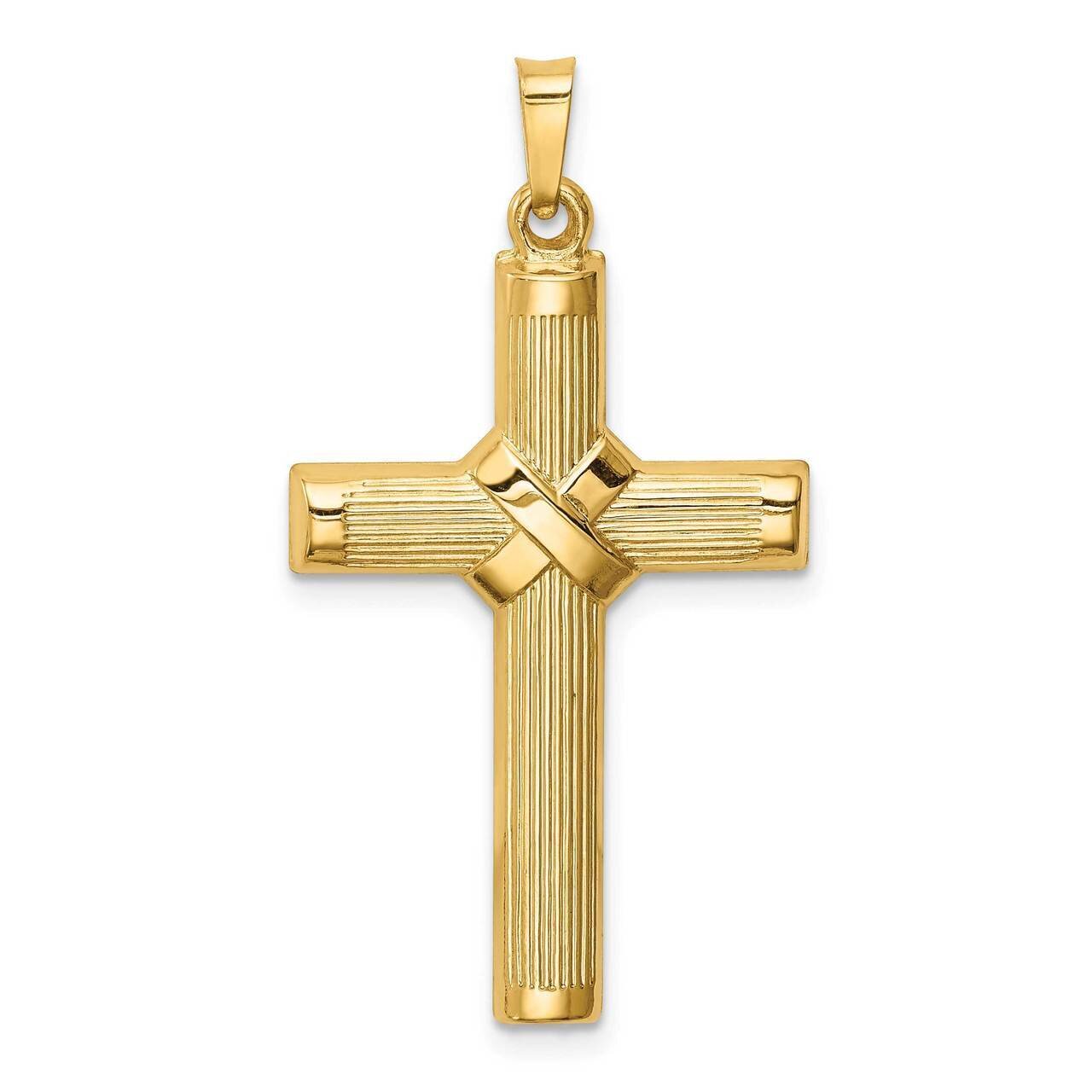 Center X Cross 14k Hollow Polished XR1817, MPN: XR1817, 883957773629