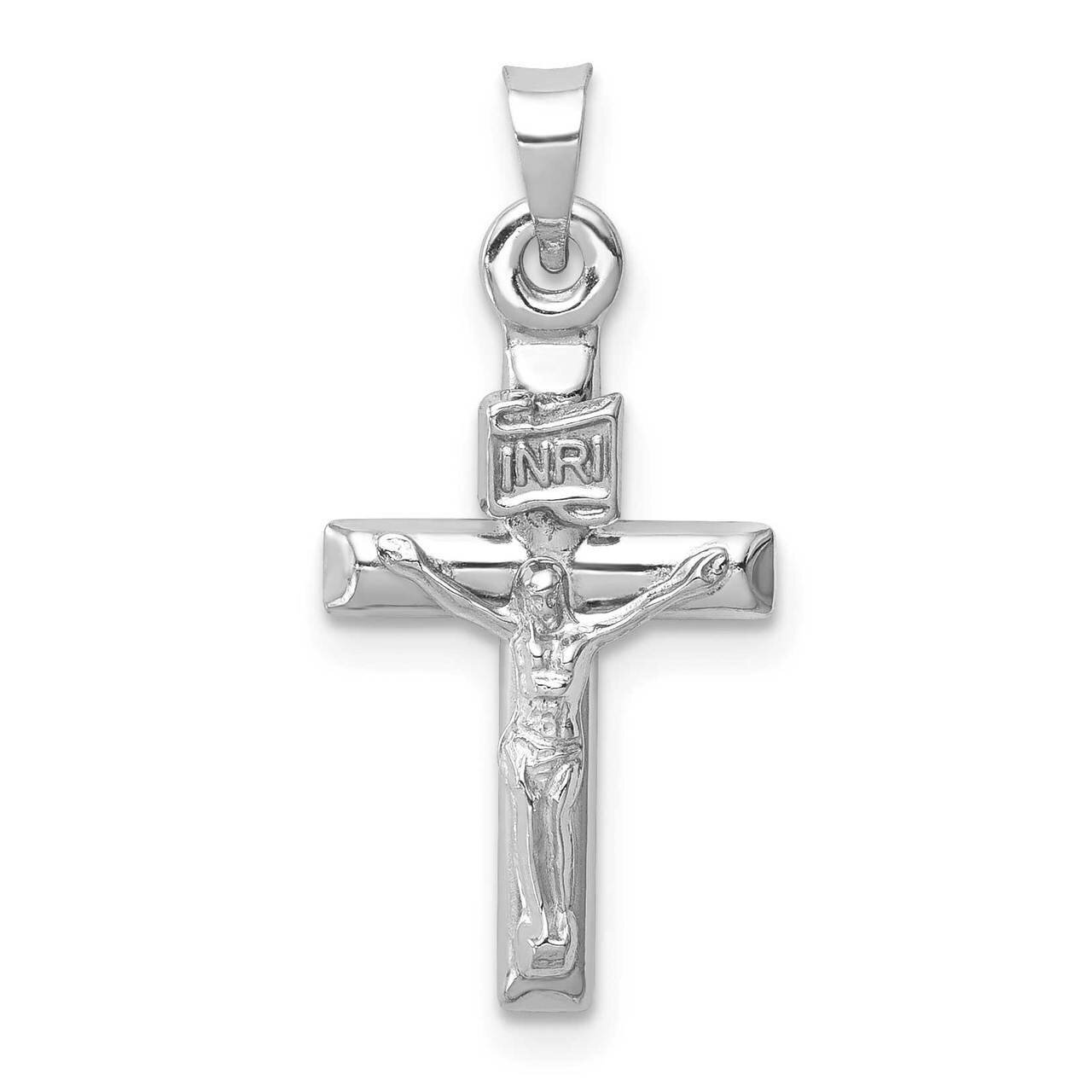 Hollow Crucifix Pendant 14k White Gold XR1840W, MPN: XR1840W, 886774056258