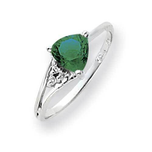 6mm Mount St. Helens Diamond Ring 14k White Gold Y4745MS_AA, MPN: Y4745MS_AA, 883957605104