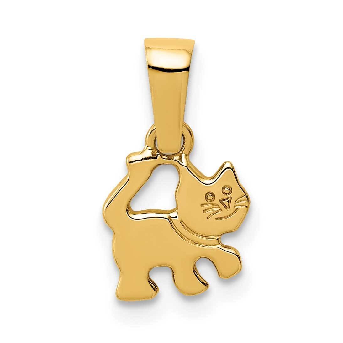 Kitten Pendant 14k Gold YC1419, MPN: YC1419, 191101903304