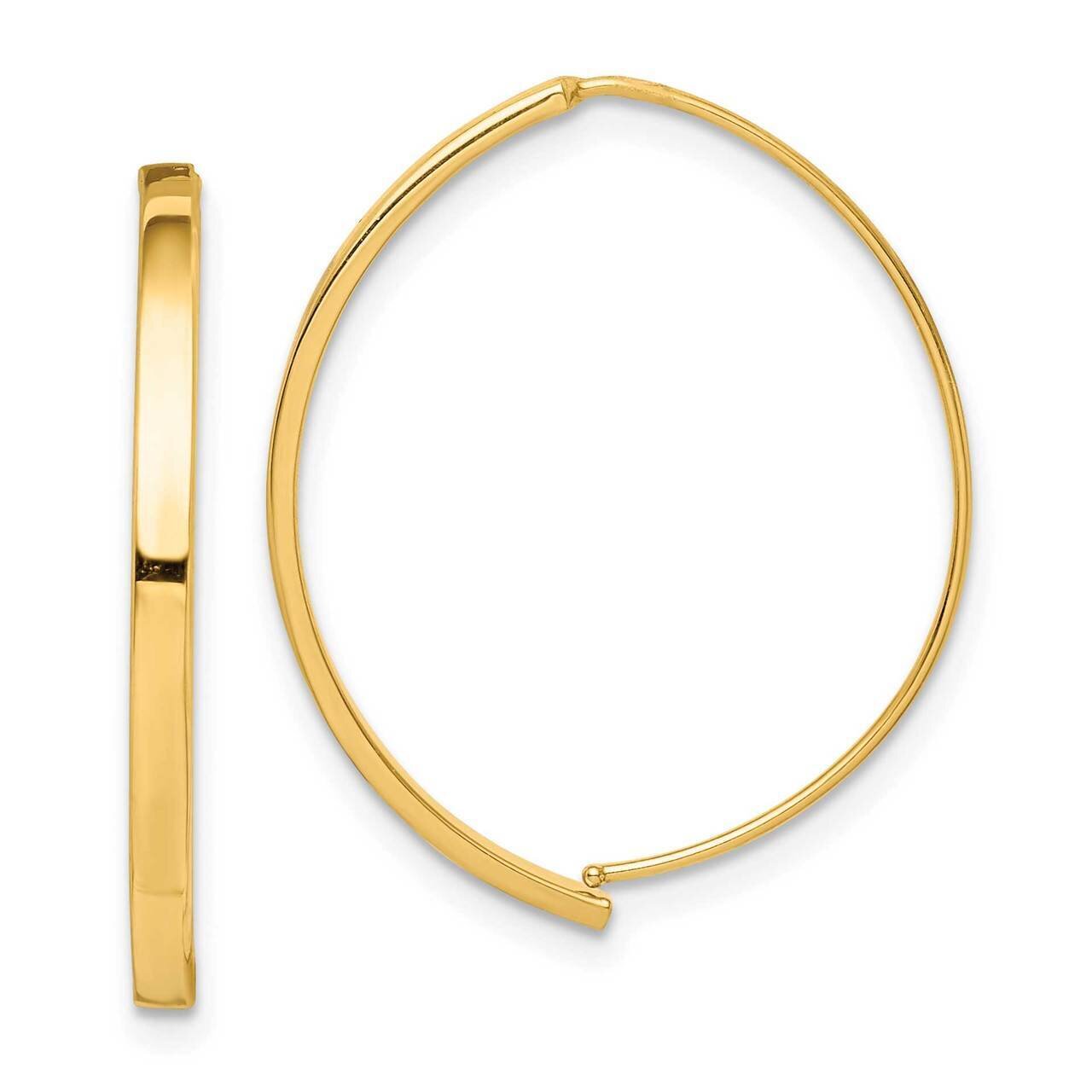 Dangle Threader Earrings 14k Gold YE1837, MPN: YE1837, 716838303045