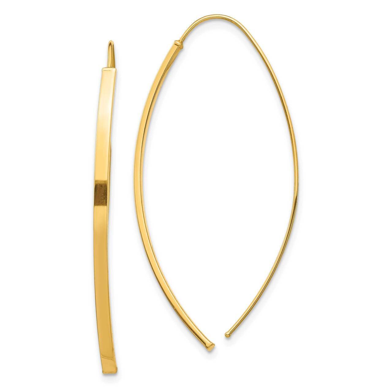Dangle Threader Earrings 14k Gold YE1853