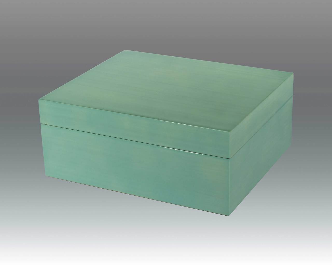 Tizo Turquoise Wooden Box With Insert Tray FS700TRBX, MPN: FS700TRBX,