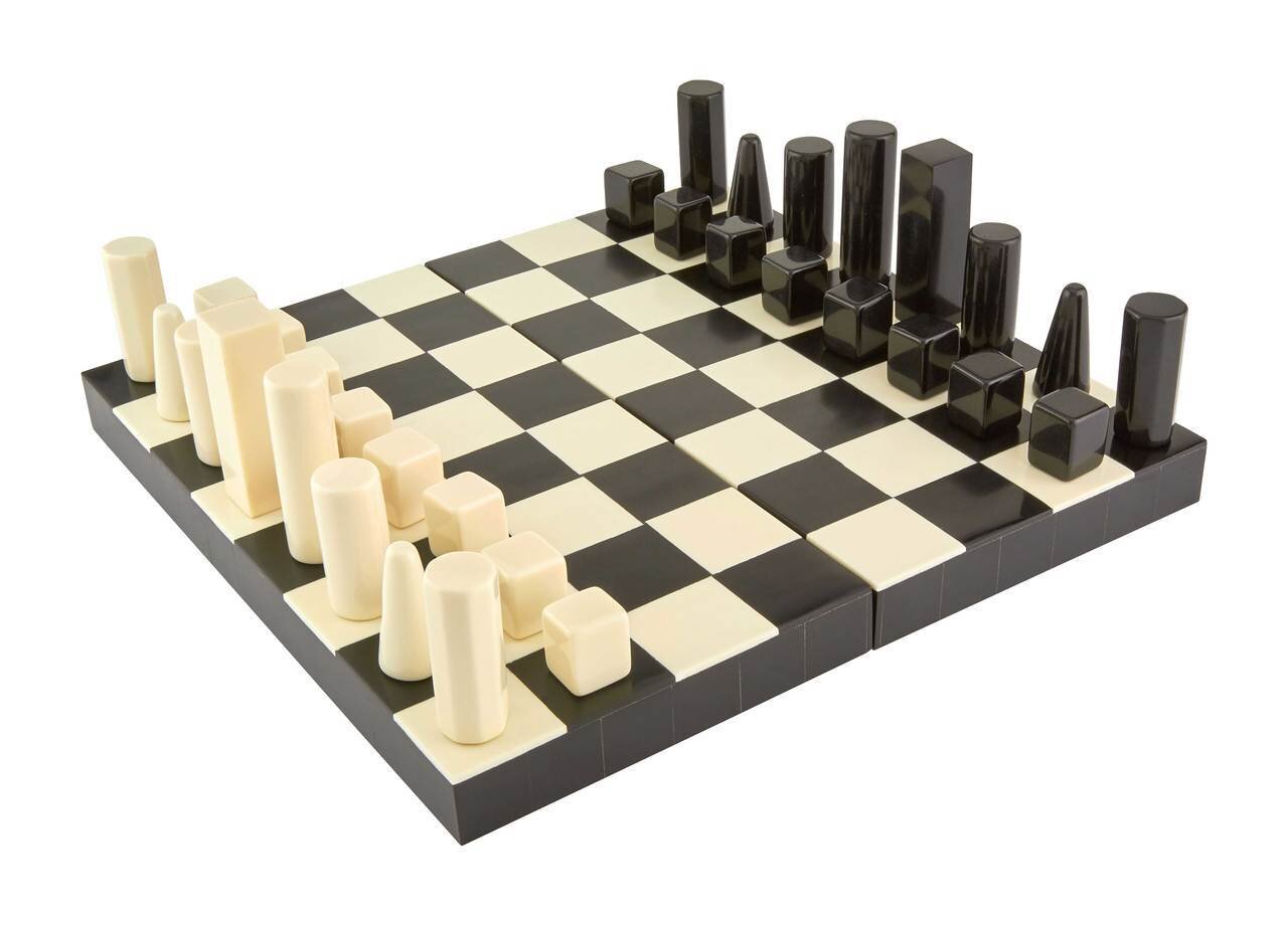 Tizo Horn Kingdom Bone Chess Set W394CHES