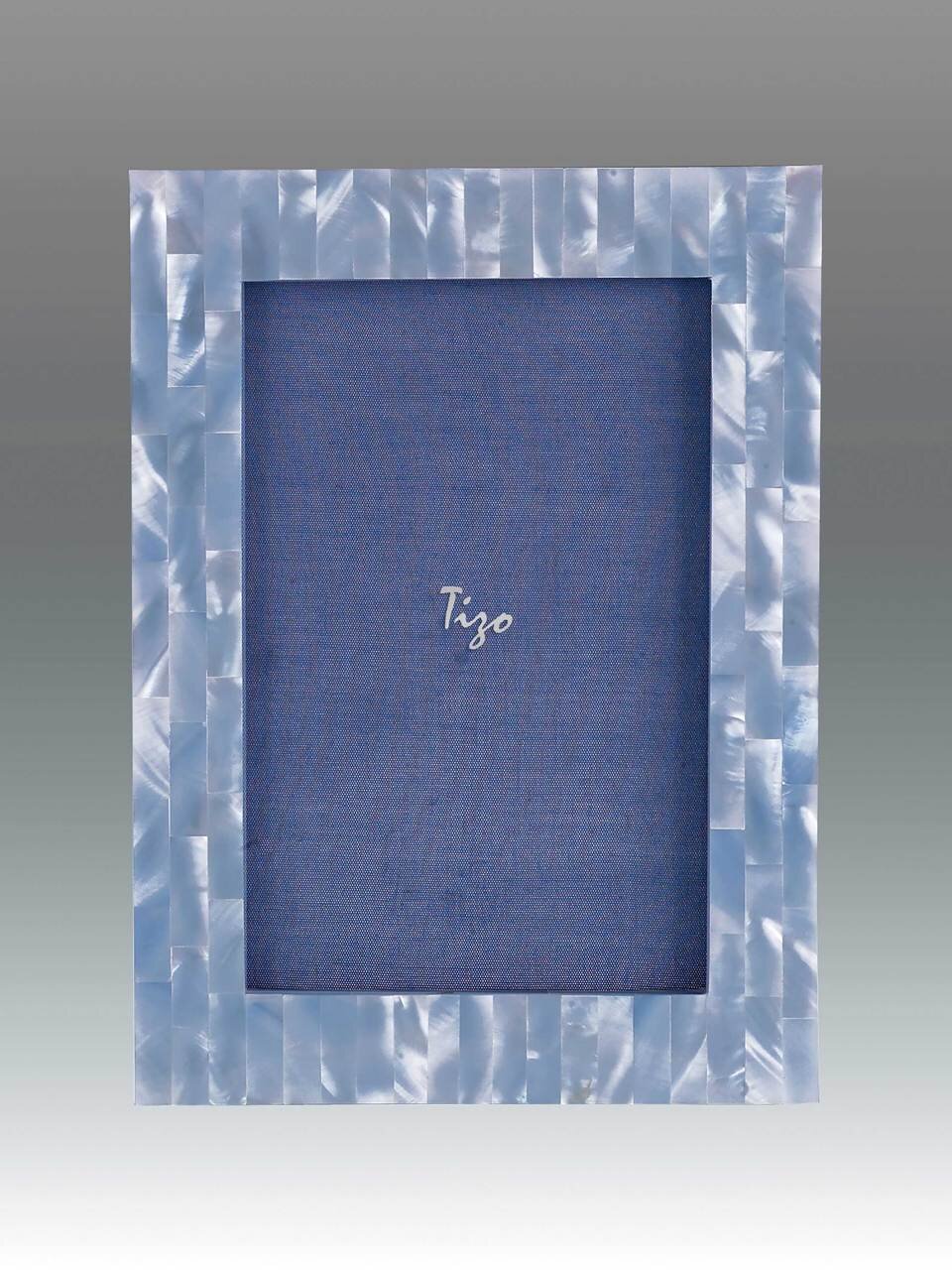 Tizo 3 x 3 Inch Light Sky Blue Pearl Picture Frame  MP83BLU-33, MPN: MP83BLU-33,