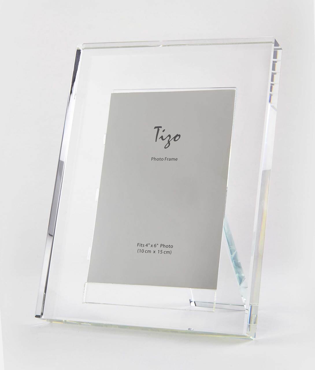 Tizo Plain 4 x 6 Inch Glass Picture Frame PH1050-46