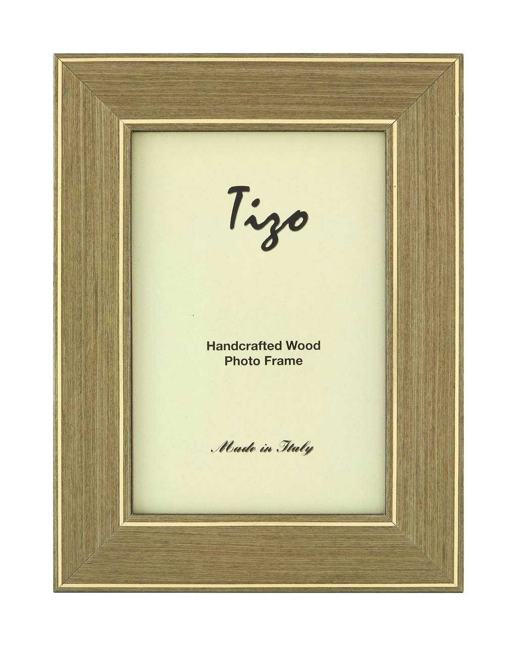 Tizo 5 x 7 Inch Double Gold Border Wood Picture Frame OSR30GY57, MPN: OSR30GY57,