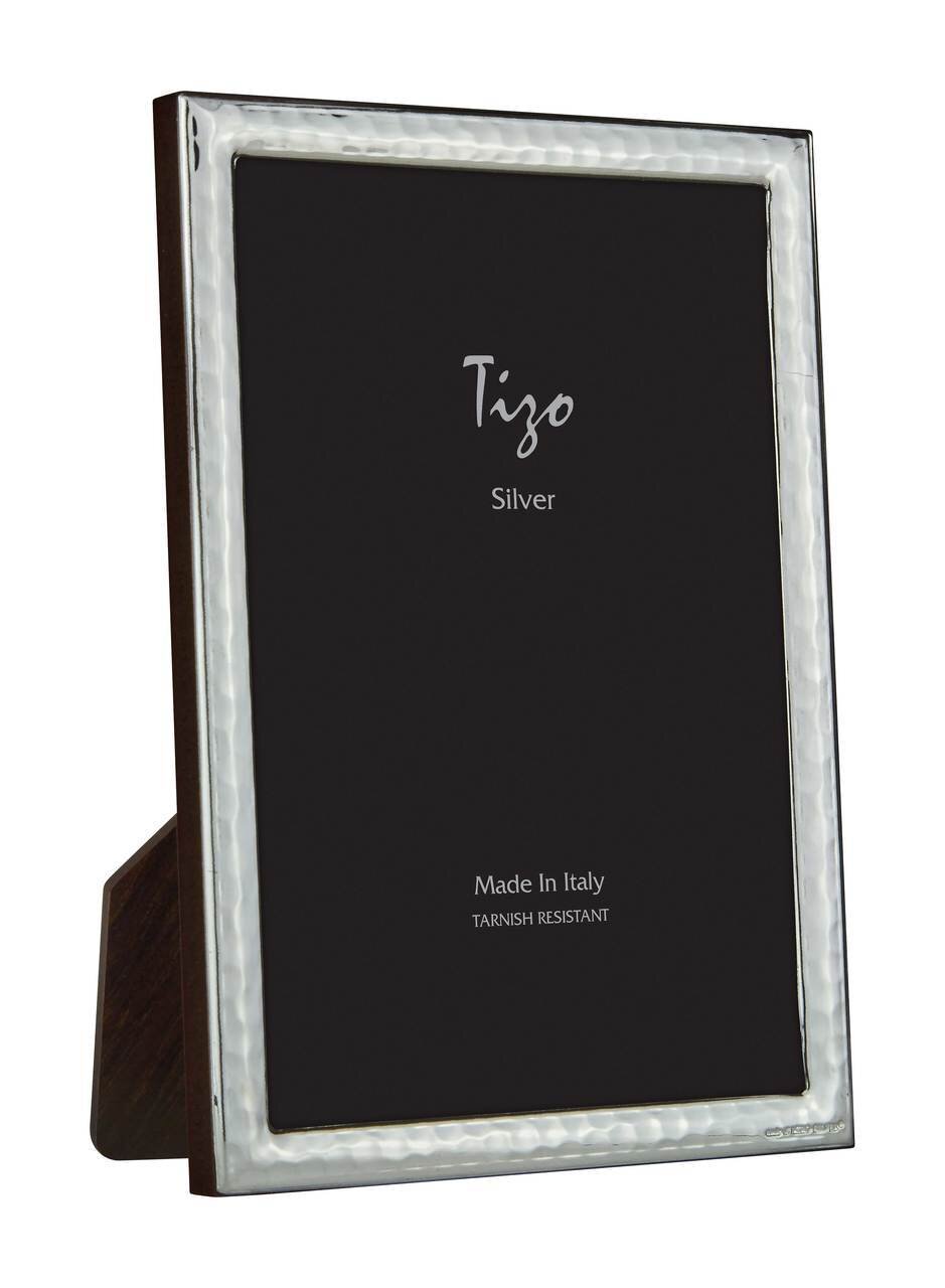 Tizo 5 x 7 Inch Thin Chick Silver Plated Picture Frame 1158-57, MPN: 1158-57,