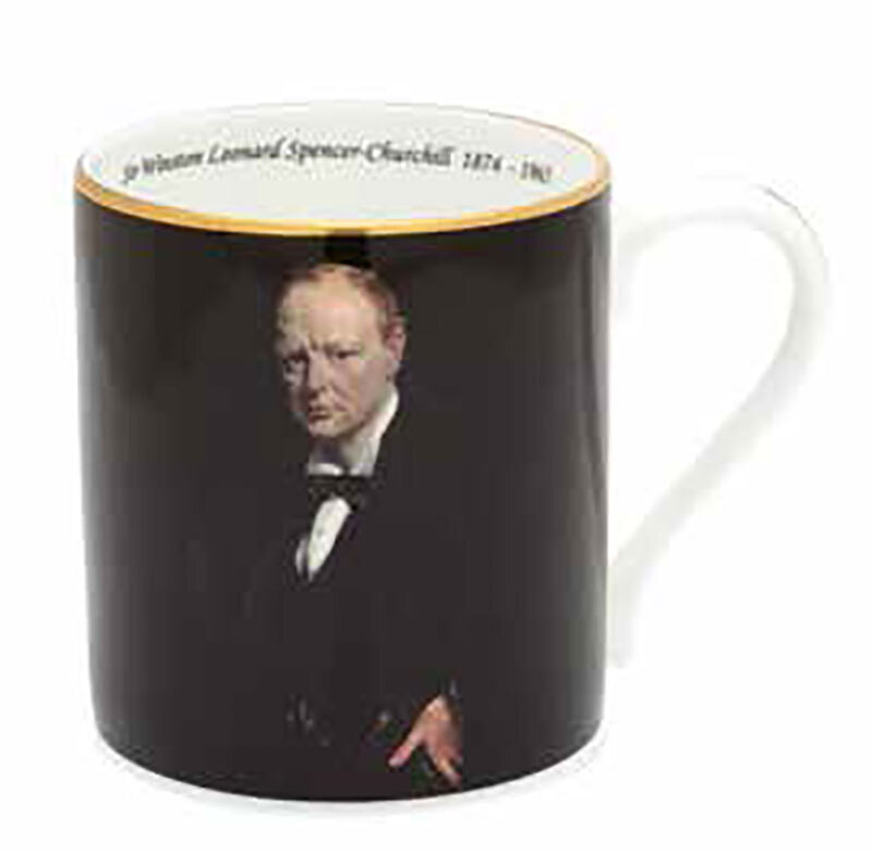 Halcyon Days Sir Winston Churchill by Orpen Mug BCSWC02MGG