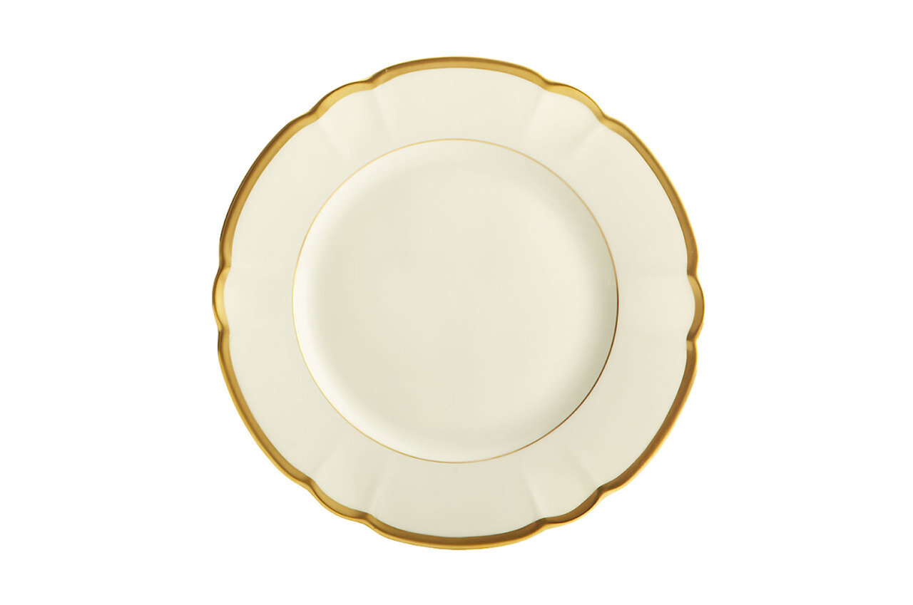 Robert Haviland Colette Gold Dessert Plate 8.25 Inch HP438029, MPN: HP438029,