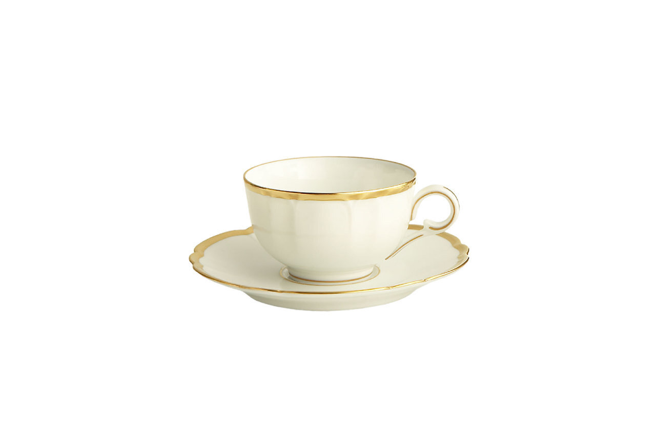 Robert Haviland Colette Gold Tea Cup and Saucer HP438022, MPN: HP438022,