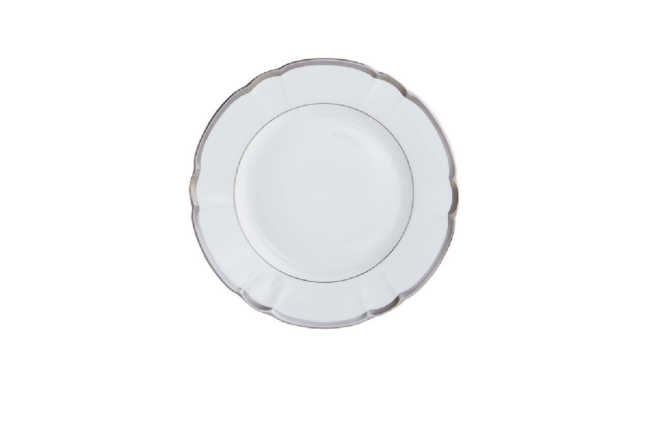 Robert Haviland Colette Platinum Dessert Plate 8.25 Inch HP438229, MPN: HP438229,