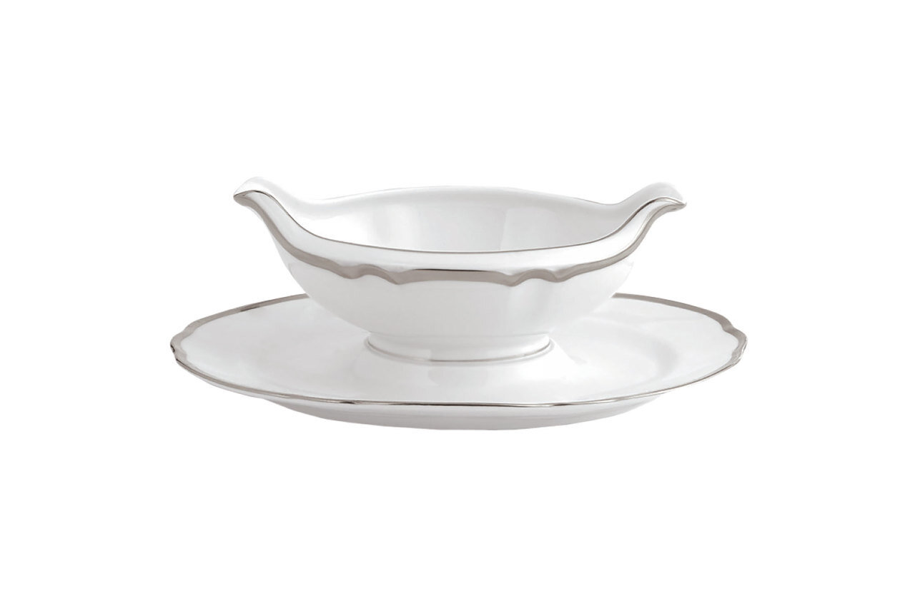 Robert Haviland Colette Platinum Sauce Boat HP438258, MPN: HP438258,