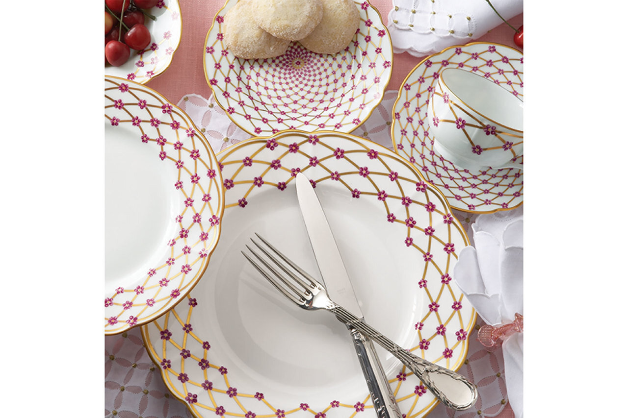 Robert Haviland Colette Platinum 5 Piece Place Setting HP2707, MPN: HP2707 ,