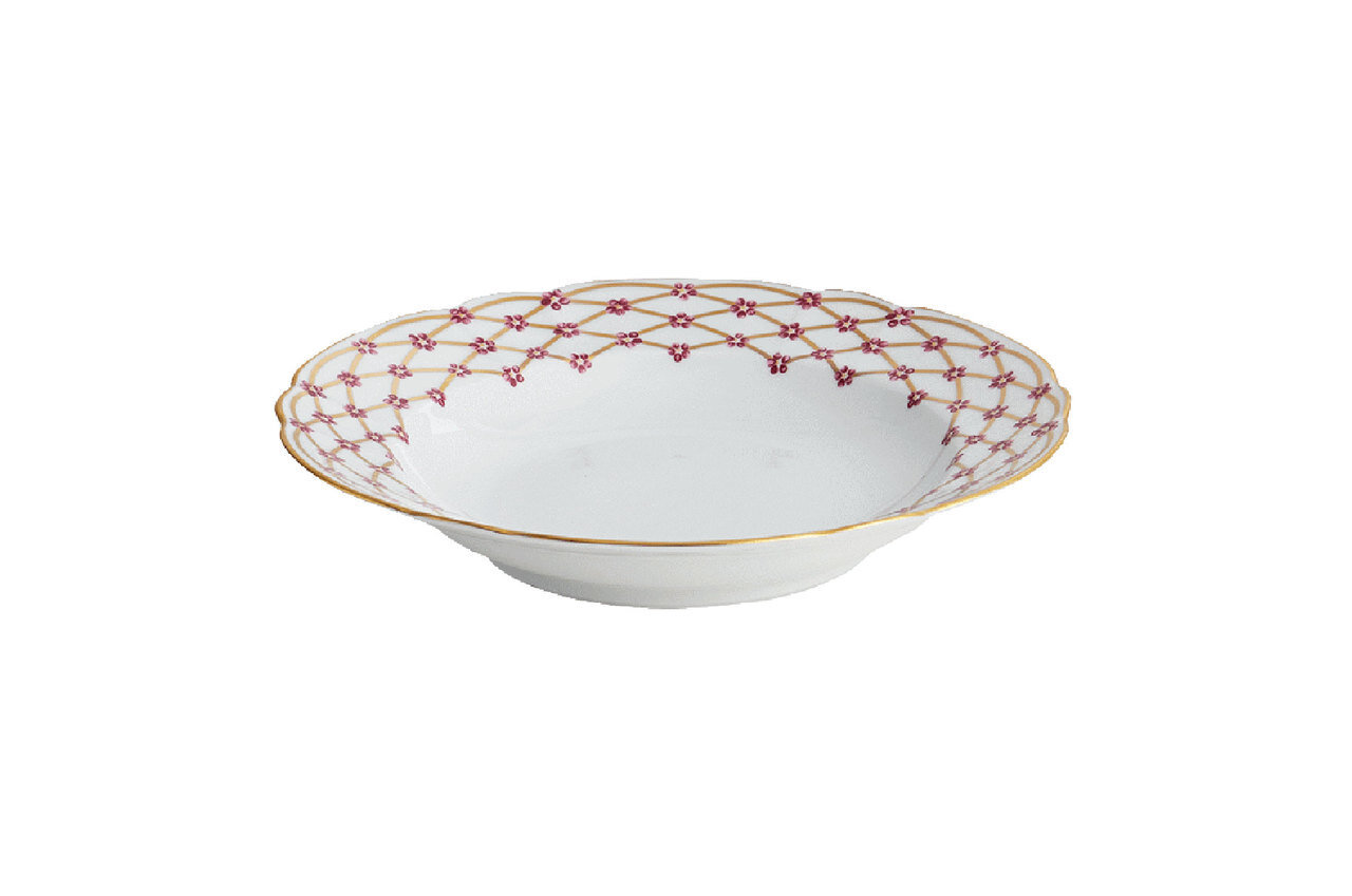 Robert Haviland Colette Platinum Rim Soup Plate 9 Inch HP270732, MPN: HP270732,