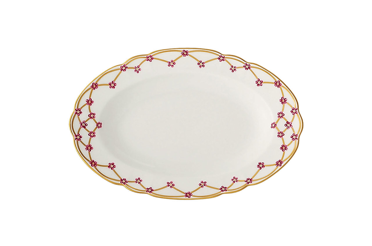 Robert Haviland Colette Platinum Relish Dish HP270757, MPN: HP270757,