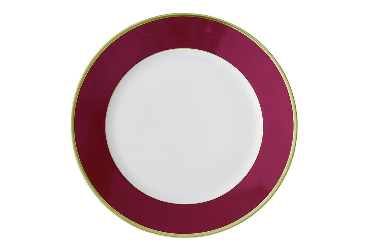 Robert Haviland Arc En Ciel Fuschia Dinner Plate 11 Inch HP51334, MPN: HP51334,