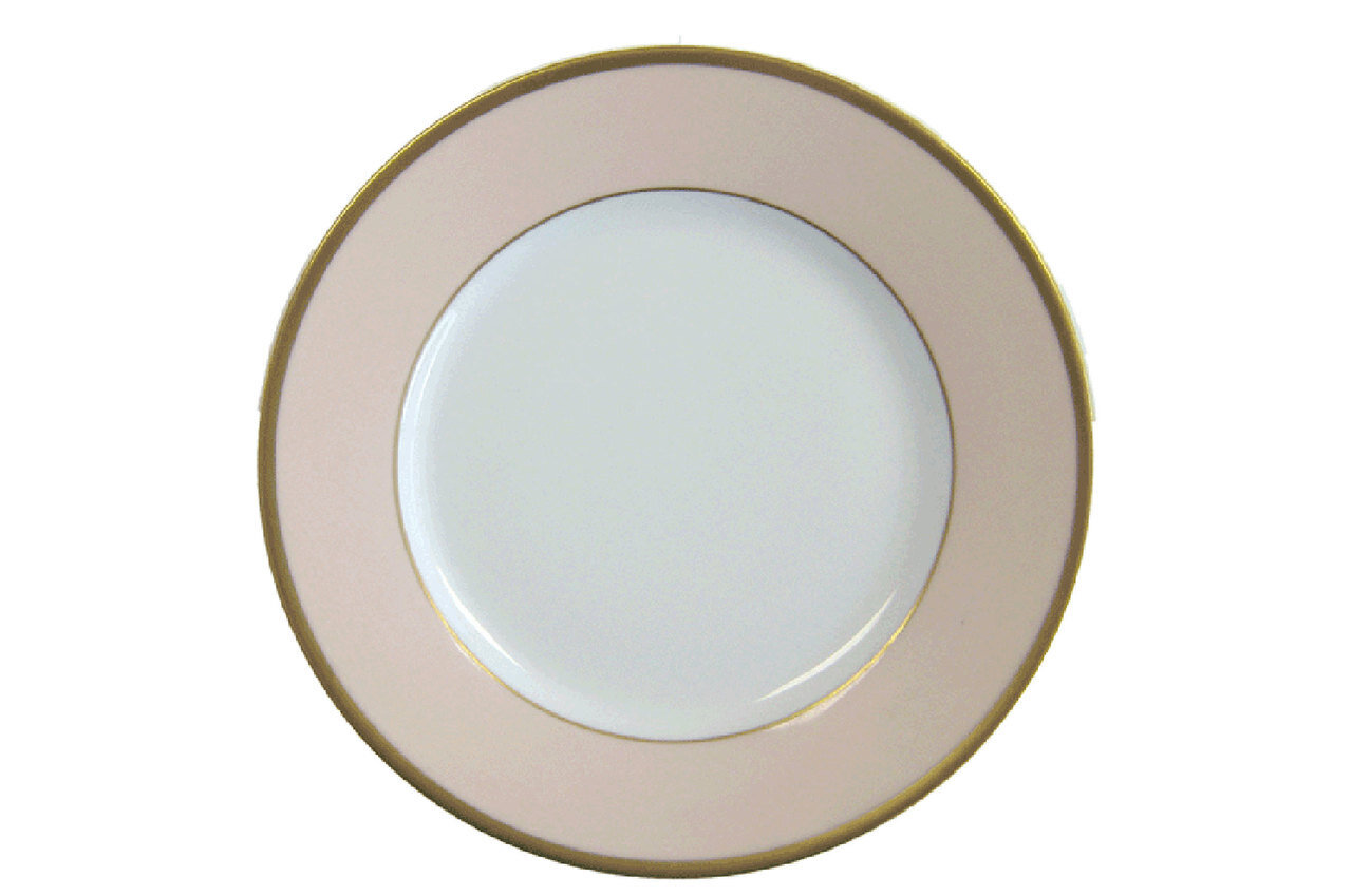 Robert Haviland Arc En Ciel Dusty Pink Dinner Plate 11 Inch HP53534, MPN: HP53534,
