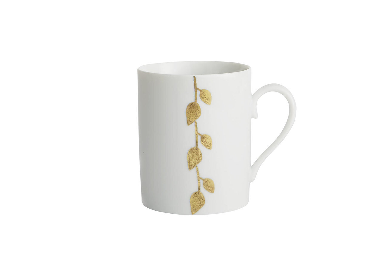 Robert Haviland Daphne White Mug HP16363-WH, MPN: HP16363-WH,