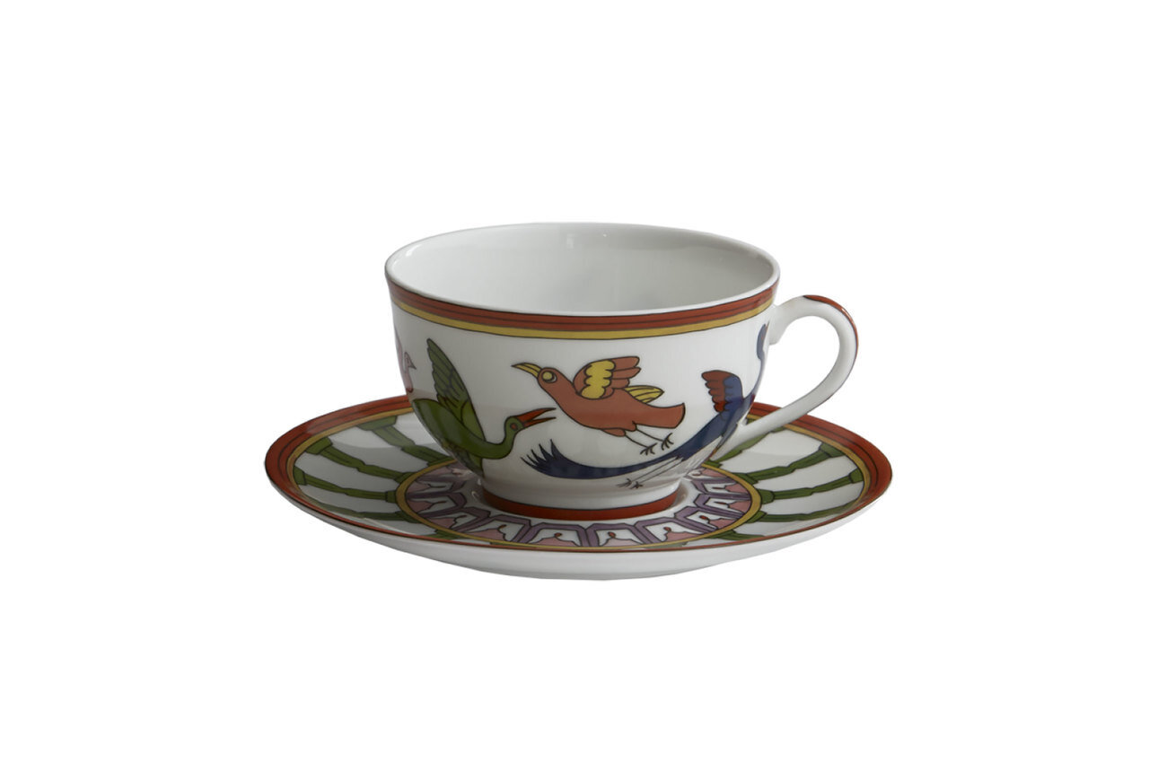 Robert Haviland India Tea Cup and Saucer HP20022