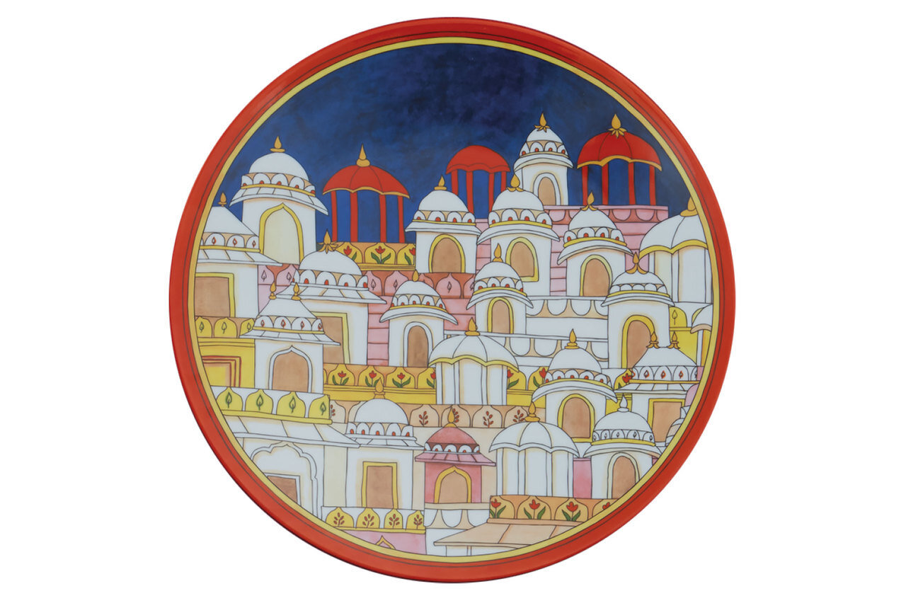 Robert Haviland India Presentation Plate 12 Inch HP200118, MPN: HP200118,