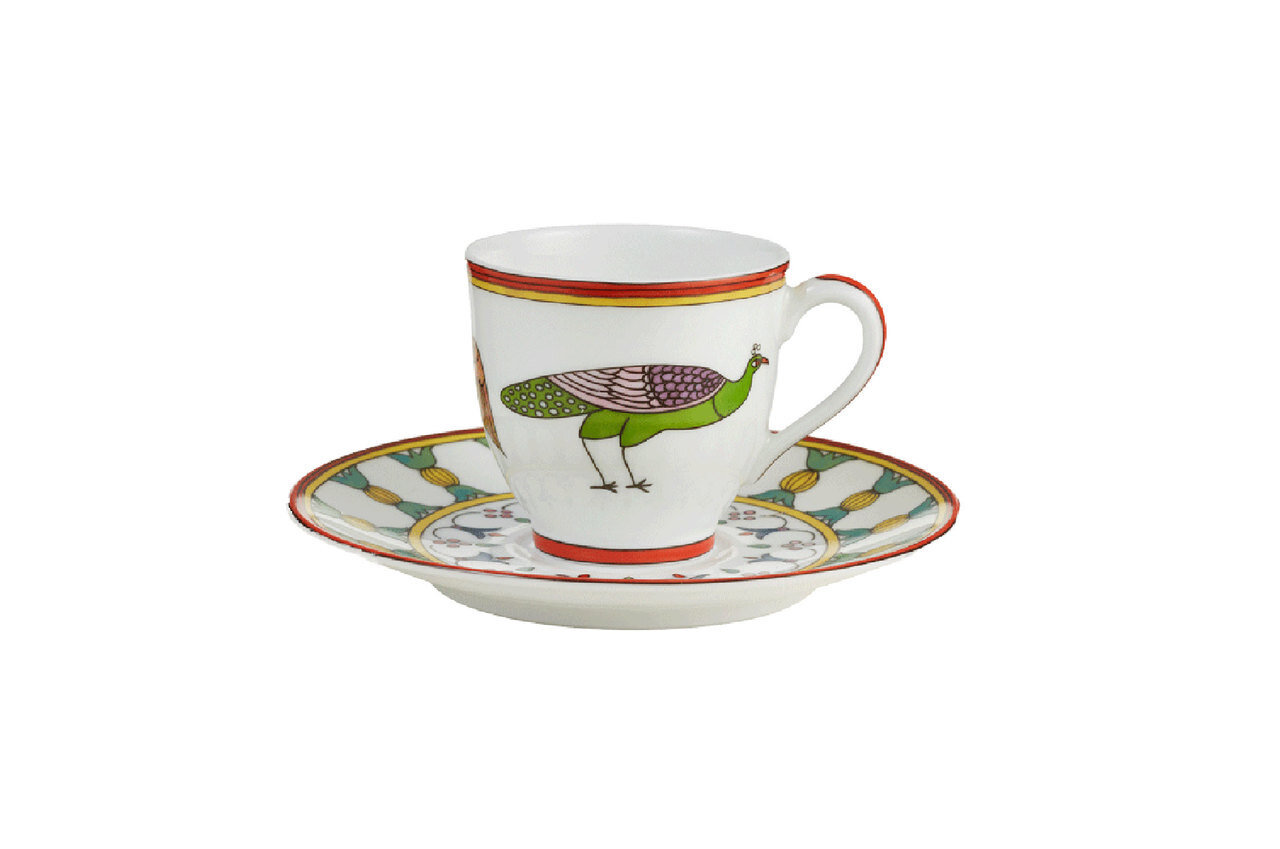 Robert Haviland India Coffee Cup &amp; Saucer HP20021, MPN: HP20021,