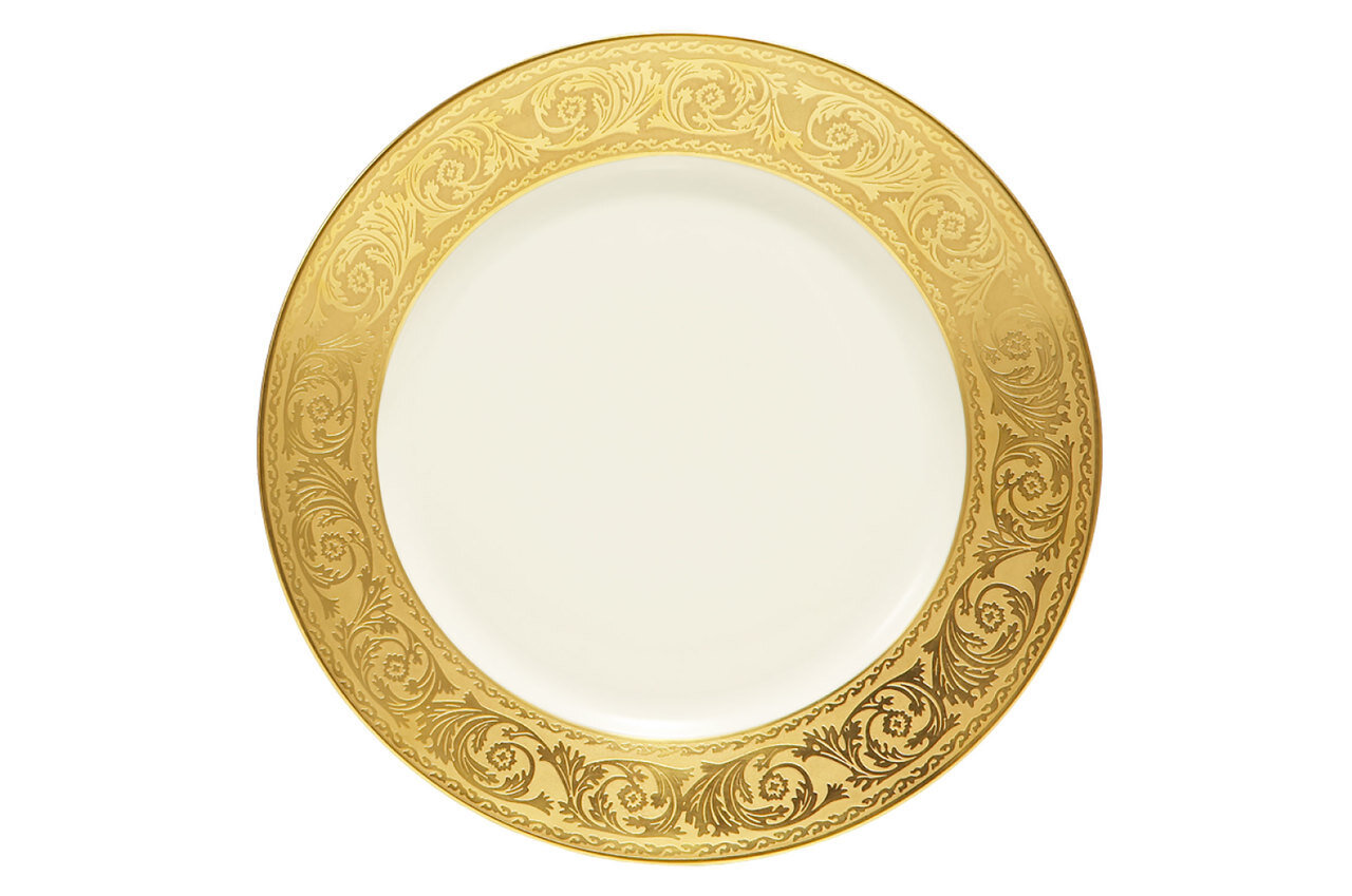 Robert Haviland Versailles Gold Dinner Plate 11 Inch HP646834, MPN: HP646834,