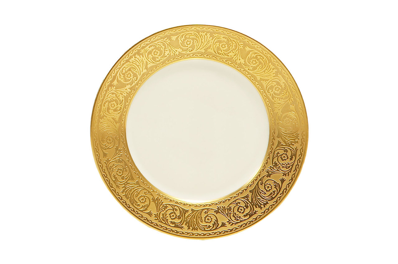 Robert Haviland Versailles Gold Dessert Plate 8.25 Inch HP646829, MPN: HP646829,