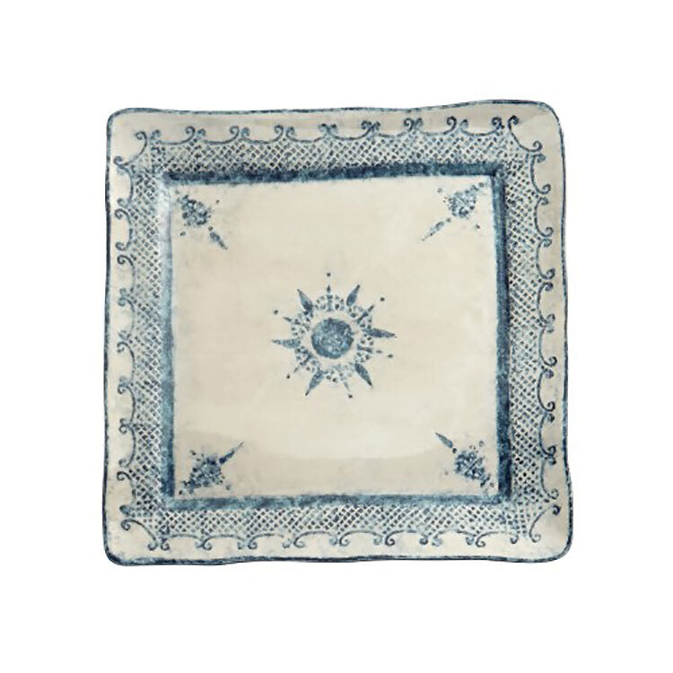 Arte Italica Burano Large Square Platter BUR6825