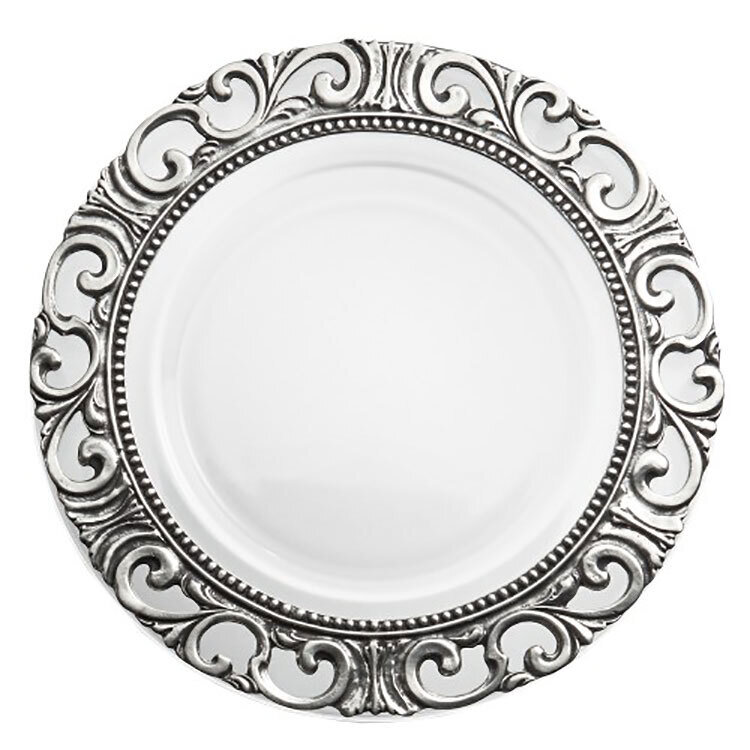 Arte Italica Donatello Glass Charger DON3600
