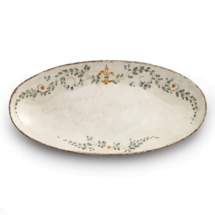 Arte Italica Medici Oval Platter MED6810