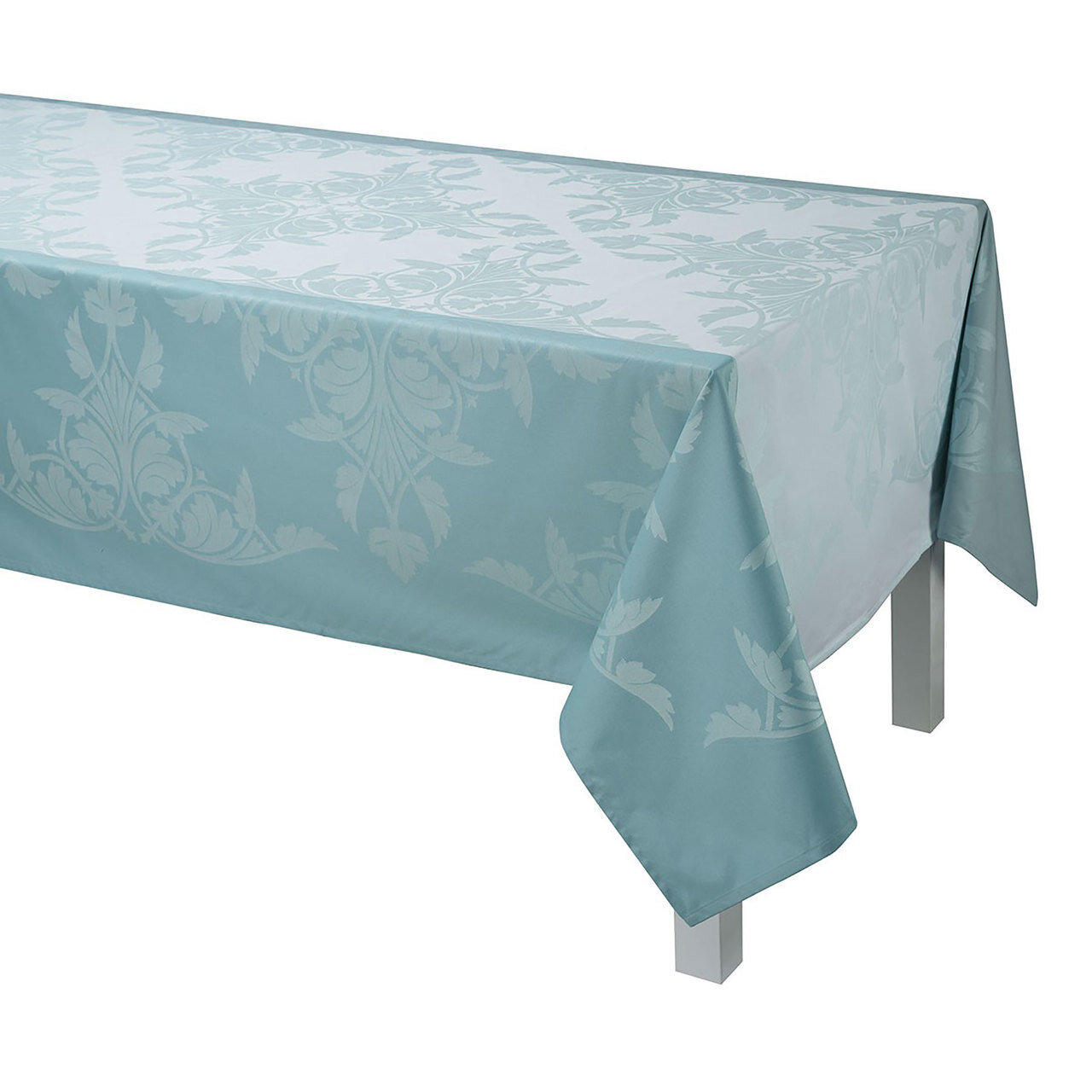 Le Jacquard Syracuse Aqua Coated Tablecloth 69x69, MPN: 25094, 3660269250942