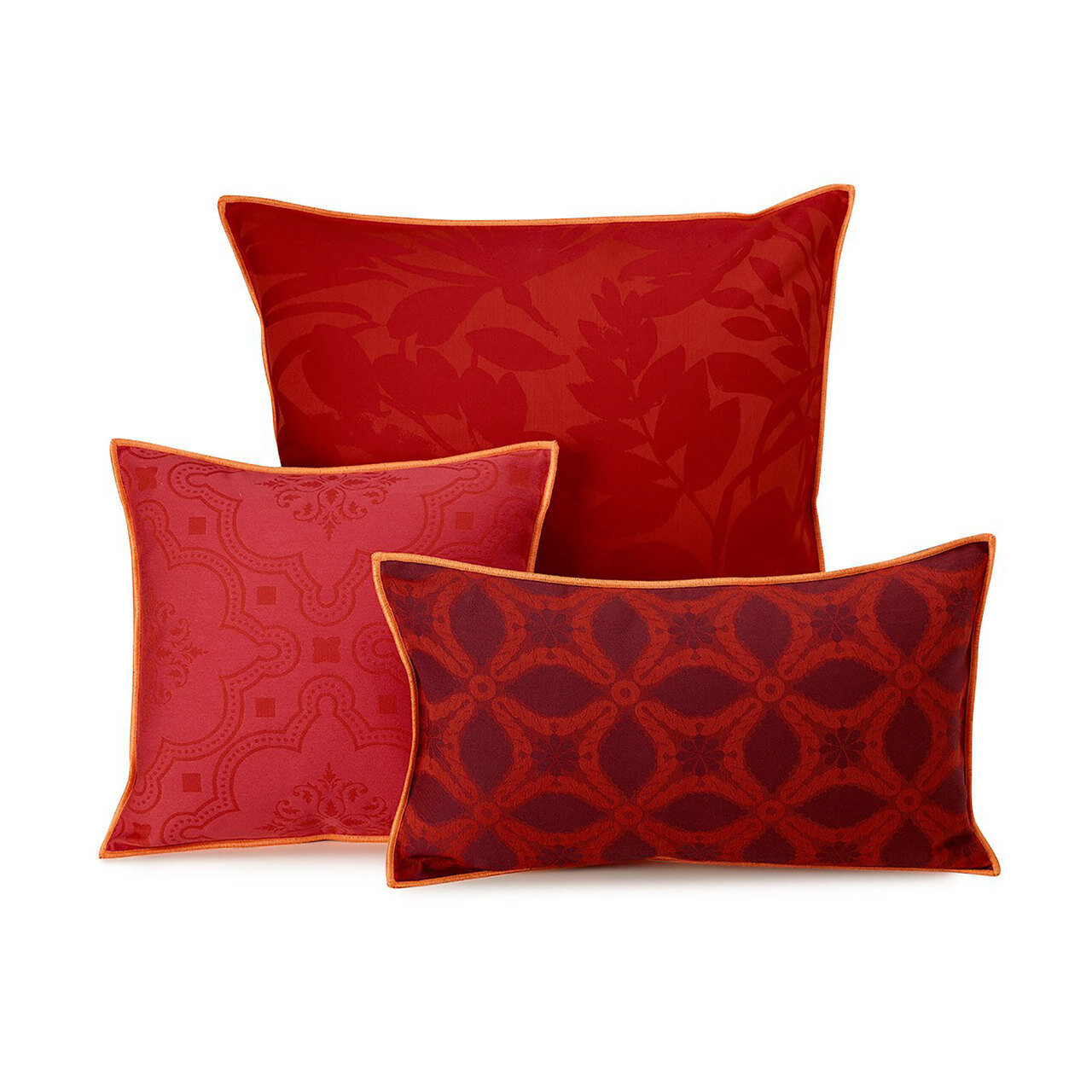 Le Jacquard Bahia Red Cushion Cover 16x16, MPN: 25364, 3660269253646